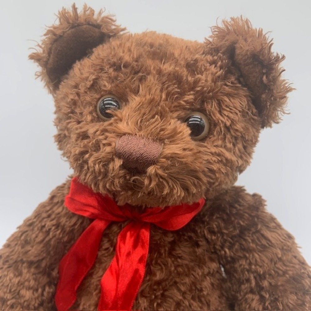 Collectible First & Main Tucker Teddy Bear 1715 Brown Plush Stuffed Animal 9"